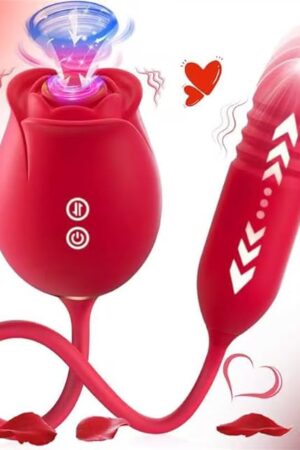 2025 New Roses Shape Sucker for Women Toy Quiet 10 Speed Adult Toys Waterproof Automatic Electric Adult Toys Machine Pleasure Gift QT2505
