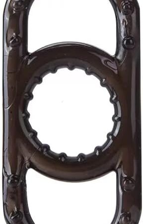 Cook Rings for Men for Sex, Soft Premium Stretchy Penis Ring, Silicone Adult Sex Toys, Penis Strength Training Equipment for Last Longer Harder Stronger Erection Couples Sex Products, Black