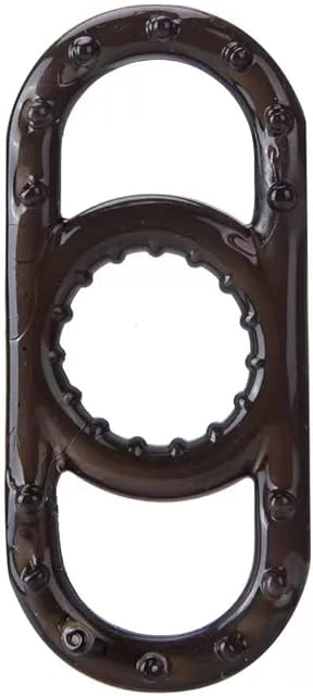 Cook Rings for Men for Sex, Soft Premium Stretchy Penis Ring, Silicone Adult Sex Toys, Penis Strength Training Equipment for Last Longer Harder Stronger Erection Couples Sex Products, Black