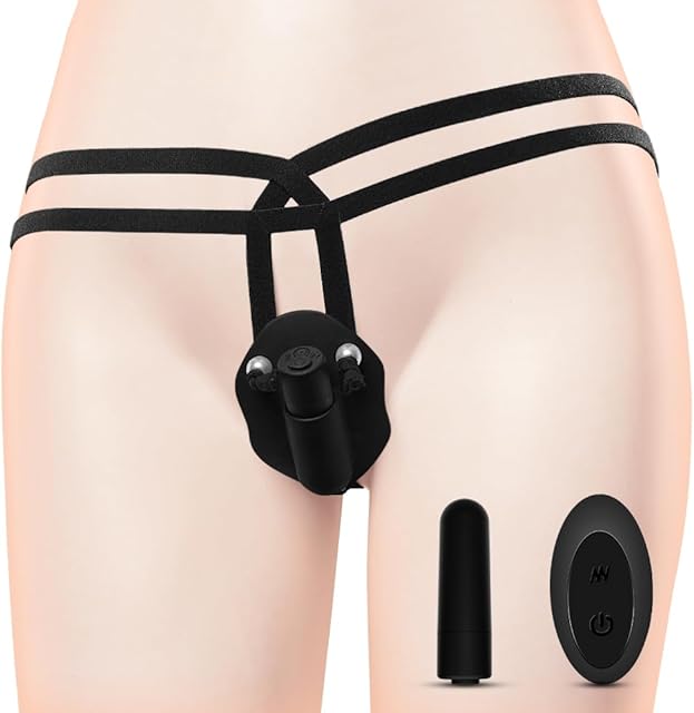 Wearable Panty Vibrator with Remote, Vibrating Panties Sex Toy for Women, Remote Control Vibrator with 10 Vibration Modes,Vagina Clitoral Stimulator Mini Bullet Butterfly Vibrators for Couples