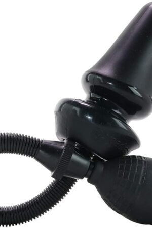 Inflatable Silicone Butt Plug with Lube 1oz | Anal Sex Toys | Anal Plugs | Butt Plugs