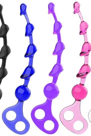 5 Pcs Silicone Anal Butt Plug Adult Sex Toys Anal Trainer Kit Fetish Anal Stimulation Pleasure Toy Set for Couples