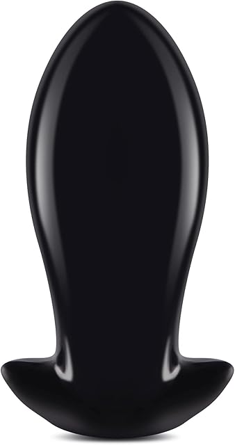Big Butt Plug Trainer, Anal Plug Prostate Massage Anus Dilator Anal Ball for Beginner Advanced Men Women (Black XL)