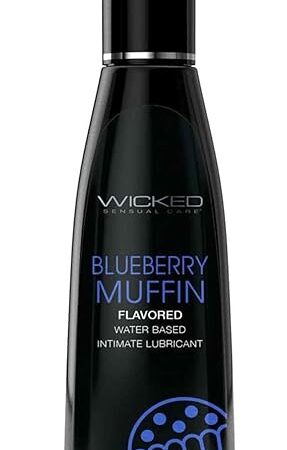 Wicked Aqua Blueberry Muffin Flavored Water Based 4 Oz
