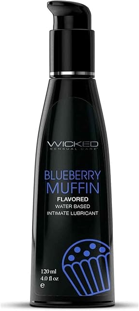 Wicked Aqua Blueberry Muffin Flavored Water Based 4 Oz