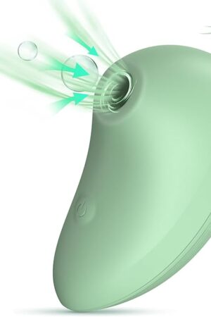 Adult Toys Sex Toys Dildo Vibrator with 9 Sucking & Vibrating Modes for Women Clitoral Nipple, Sucker Sex Stimulator G Spot Mini Vibrators for Women Couples Vibrator Green