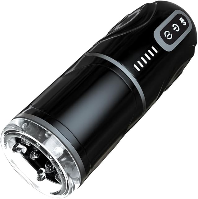 Automatic Male Masturbators,Hands-Free Male Masturbator Cup Electric Pocket Pussy with 7 Telescopic Rotating Modes Adult Blowjob Sex Toys for Men Penis Training