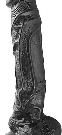 10 Inch Realistic Dildo Hands-Free Play, G Spot Stimulator with Strong Suction Cup Huge Penis Sex Toys for Women