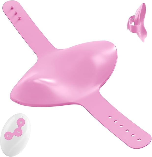 Wearable Panty Butterfly Vibrators Sex Toys, Adult Toys Remote Control 10 Mode Vibration Mini Egg Bullet for G Spot Clitoral Dildo Vagina Stimulator Sex Games for Couple & Women (Pink)