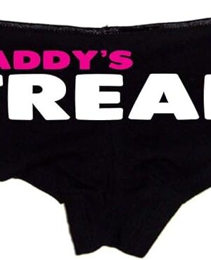 Daddy's Freak Booty Shorts  Cotton Boyshort Bikini Bottom Sexy Womens Panties  Fun and Flirty Gift