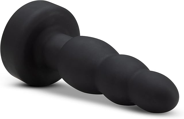 Eden Adult Sex Toy - Butt Plug Vibrator - 5.75" - 10 Vibrating Gyrating Rotating Silicone Anal Beads Plug with Wireless Remote Control - Anal Trainer Prostate Massager for Men Women & Couples - Black