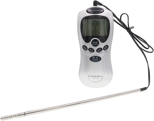 Electric Shock Set Urethral Plug Blocking Stick Masturbation Device Electric Shock Pulse Stainless Steel Sex Tool