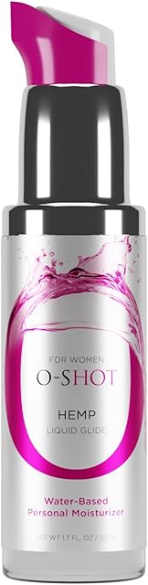 Hemp Liquid Glide, 50ml | Water Based, w/Aloe, Paraben & Fragrance Free | Intimate Moisturizing Feminine Lube