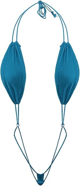 Extreme Micro One Piece Swimwear for Women Sexy Monokini Backless Slingshot Naughty Swimsuit Teddy Lingerie