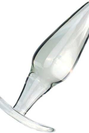 Glass Butt Plug Anal Trainer Prostate Massager Crystal G-spot Dildo Cylinder Shaped Pleasure Wand,Crystal Penis Glass Sex Pleasure Wand Stimulator Masturbation Toy for Women Men(Style 1)