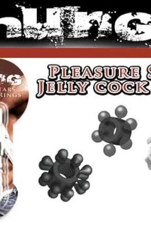 Hung Pleasure Stars Jelly Cock Rings