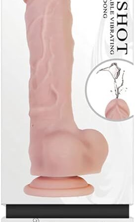 Evolved Novelties | Big Shot Ejaculating Squirting 8" Beige Dildo