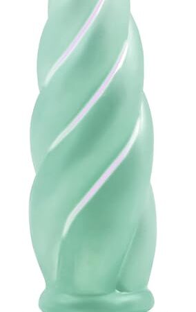 5.7in Large Butt Plug with Strong Suction Cup Butplug Long Anal Plug Fantasy Adult Sex Toys for Men Women Gay Couple - Green