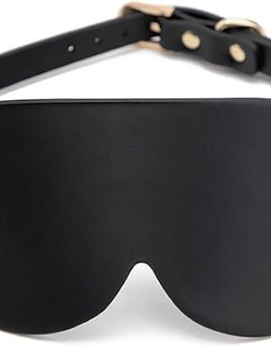 Bondage Blindfold Eye Mask - BDSM Adult Black Eye Mask, Sexy Women Blindfold for Cosplay Role Play