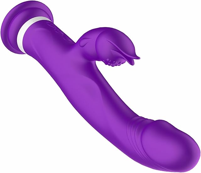 G-spot Rabbit Vibrator, 10 Vibration Modes Masturbator, Clitoral Waterproof Powerful Massager, Adult Female Toys