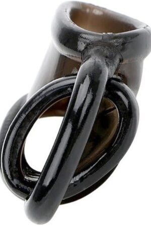Enhancer T-Style Stretchy Cock Ring Sleeve Ball Divider Splitter