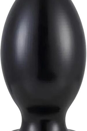 Generic S/M/L/XL/XXL/XXL/XXXL Huge Anal Plug G-Spot Stimulation Prostate Massager Anal Dilator Butt Plug Dildo Anal Ball Sex Toys for Women Men(Black XXL)