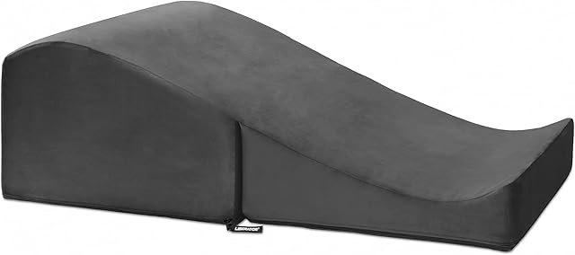 Liberator Flip Ramp Sex Positioning Pillow, Black Velvish, 1 Count