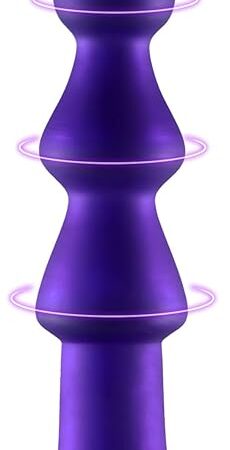 10'' Monster Knot Dildo - 3 Dog Knots with Fantasy Big Dragon Dildo, Thick Anal Dildo with Powerful Suction Cup, Purple Giant Knotted Dildo for G-Spot Anal, Adult Sex Toys for Men and Women