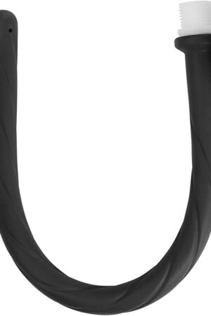 17in Silicone Irrigation Tubing for Colon Cleaning Shower Enema Attachment Attachable TapThreaded Flusher Anal Sex Toys