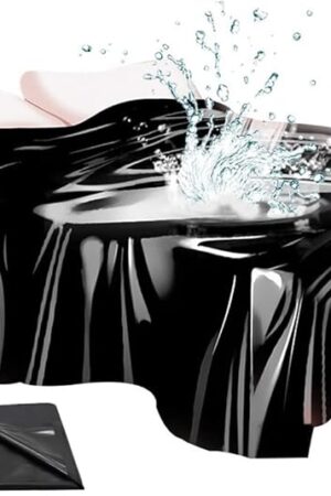 BDSM Waterproof Adult Sex Bed Sheets, Mess-Proof Play Sheet for Adults,Versatile Waterproof Bed Mattress Cover for Couple Messy Play and Bed Protection