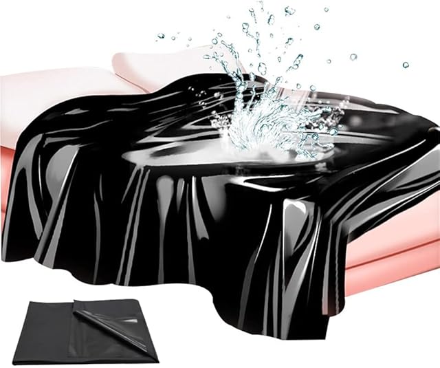 BDSM Waterproof Adult Sex Bed Sheets, Mess-Proof Play Sheet for Adults,Versatile Waterproof Bed Mattress Cover for Couple Messy Play and Bed Protection