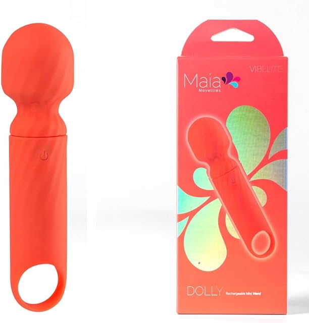 Dolly 10-Function Rechargeable Mini-Wand Bullet Clitoral Vibrator Sex Toy