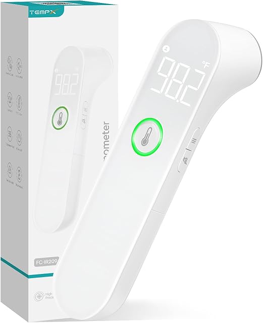 Basal Thermometer for Adults and Kids, Fast & Accurate with Fever Alert, Mute Function, FSA/HSA Eligible - Essential for Babies and Adults, Lifetime Support Included