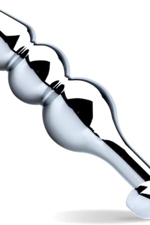 Anal Bead Butt Plug Adult 3 Beaded Training Beginners Sex Toys (Anchor)