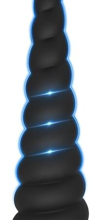 Anal Stretcher Trainer Big Anal Plug Anal Beads Adult Sex Toys for Women and Men, Large Butt Plug Training Cone Liquid Silicone Prostate Massager with Strong Suction Cup for Hands-Free Play