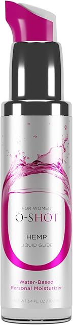 Hemp Liquid Glide, 100ml | Personal Lubricant for Women & Couples | Water Based, w/Aloe, Paraben & Fragrance Free | Intimate Moisturizing Feminine Lube