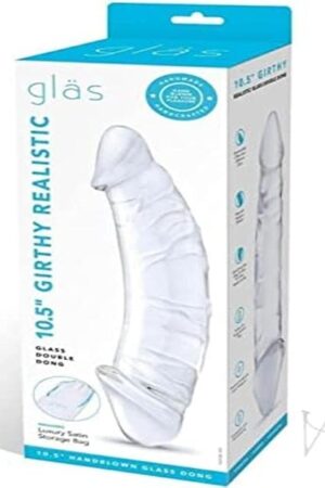 Electric Eel Inc. 80911: Girthy Realistic Glass Double Dong 10.5I