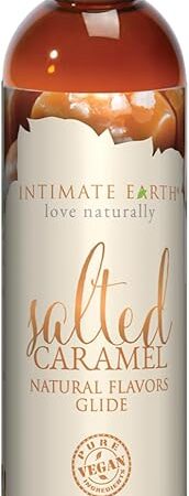 Intimate Earth Organic Natural Flavors Glide - 2 Fluid Ounces (Salted Caramel)