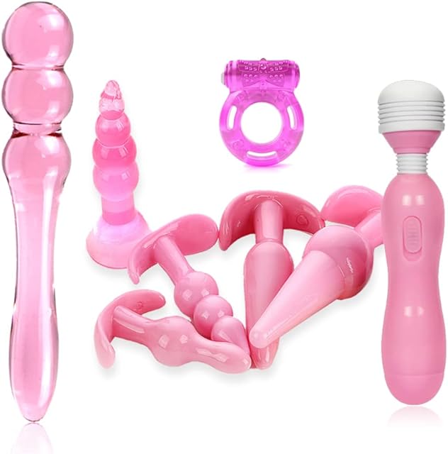 Anal Plug Butt Plug Sex Anales Plug Toys Butt Plugs Anal Sex Toys for Women Man Beginners Adult Couples Bondage Anal Plug Training Kit