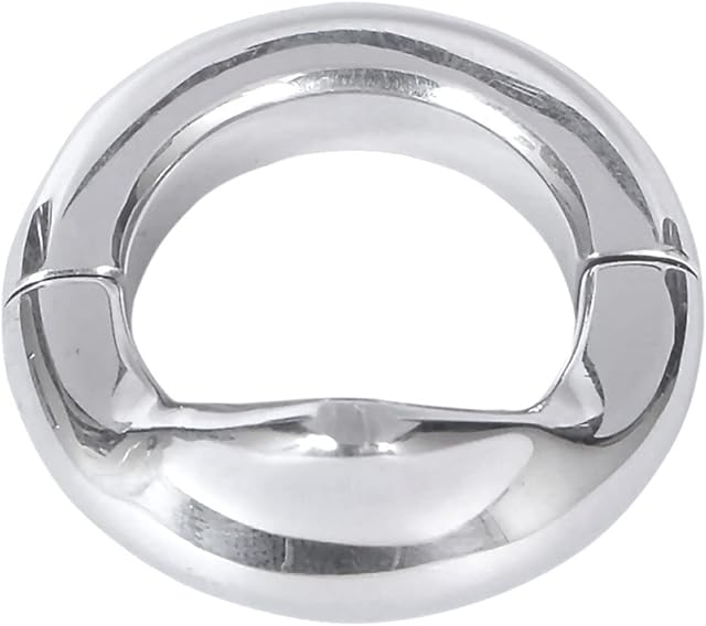 2 Piece Crown Glans Head Ring - 316L Surgical Steel 8mm Penis Glans Ring (25mm)