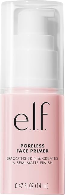 elf Poreless Face Primer, Restoring Makeup Primer For A Flawless, Smooth Canvas, Infused With Tea Tree & Vitamin A, Vegan & Cruelty-Free, 047 Fl Oz