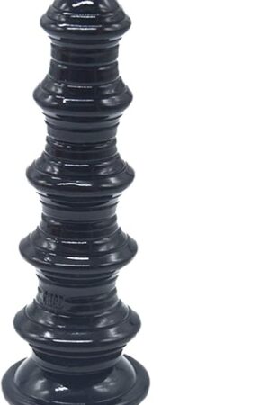 8.5 Inch Anal Plug Dildo with Strong Suction Cup, Soft Flexible Butt Plug Knotted G-spot Dildo Adult Sex Toy for Women