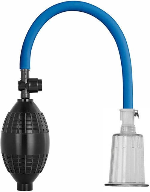 Honeypleasures Nipple Breast Pump Suckers Vacuum Female Manual Pump Sex Toy Single Cylinder with Ball Handle (Large)