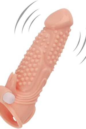Huge Soft Realistic Sleeve Extender Sheath for Men Male Enhancement Extension and Girth Enhancement Skin 12 inch H7