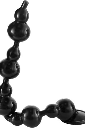 17.7IN Long Anal Beads Dildo, TPE Anal Butt Plug Vaginal Anus Dilator Prostate Massage Adult Erotic Sex Toys for Men Woman Challenger