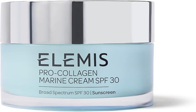 ELEMIS Pro-Collagen Marine Cream SPF 30, Lightweight Anti-Wrinkle Daily Facial Moisturizer