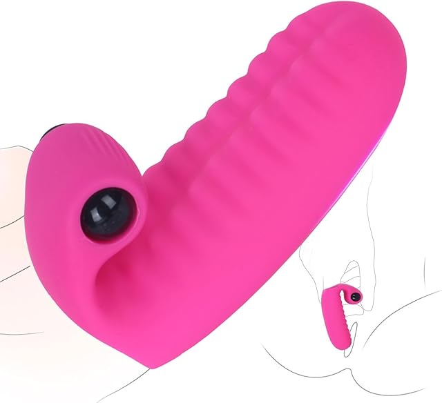 Finger Vibrator Sex Toys for Women - Mini Finger Vibrators G Spot Dildo Female Sex Toy for Couples, Clitoral Stimulator Nipple Butterfly Vibrators, Vibrater Sexual Pleasure Tools for Women