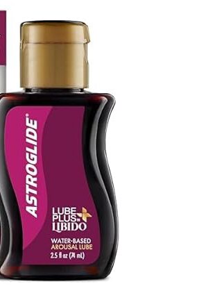 Astroglide Lube Plus Libido (2.5oz) and SKYN Excite Female Sexual Stimulating Gel (0.5oz) - Arousal Lubricants and Gels Heighten Pleasure and Sensation for Women