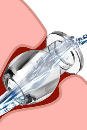 Clear View Hollow Anal Plug Enema Sex Toys Butt Dilator for Men Anal Peeping Anal Washer Douche Women Vaginal Dilator