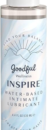 Goodful Wellness Inspire Intimate Accessory Gel  Water-Based, Hypoallergenic Formula for Comfortable Use with Accessories, Long-Lasting, Non-Sticky, Gentle (1)